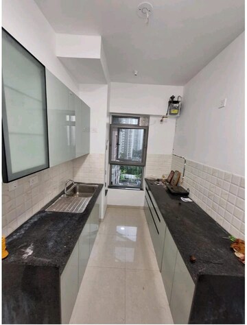 Kitchen in 3 BHK Apartment at Kalpataru Immensa, Kolshet Road – for Rent