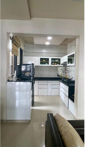 Kitchen in 3 BHK Apartment at Five Star Royal Grandeur Villa, Aundh – for Rent