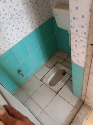 Bathroom in 1 BHK Apartment at Rashmi Star City, Naigaon East – for Rent