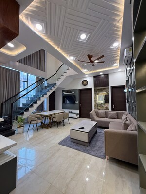 Living Room in 4 BHK Villa at Dhawas – for Sale