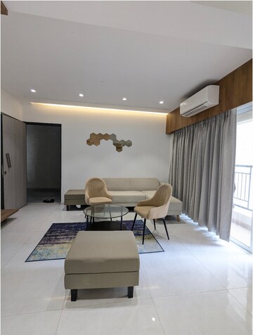 Living Room in 1 BHK Apartment at Liberty Bay Vue, Malad West – for Sale