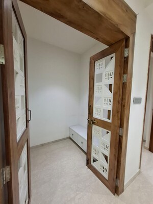 Building Lobby in 3 BHK Apartment at My Home Bhooja, Hi Tech City – for Rent