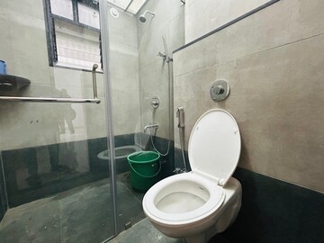 Bathroom in 2 BHK Apartment at Majestique Landmark Miami, Dhayari – for Rent