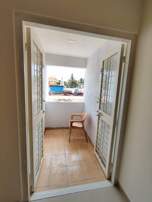 Building Lobby in 1 BHK Apartment at Sahyadri Shruberry, Moshi – for Rent