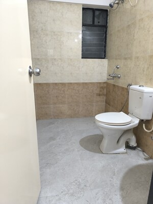 Bathroom in 2 BHK Apartment at Siddharth Nagar Phase 1, Aundh – for Rent
