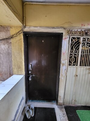 Building Lobby in 1 BHK Apartment at Kopar Khairane – for Rent