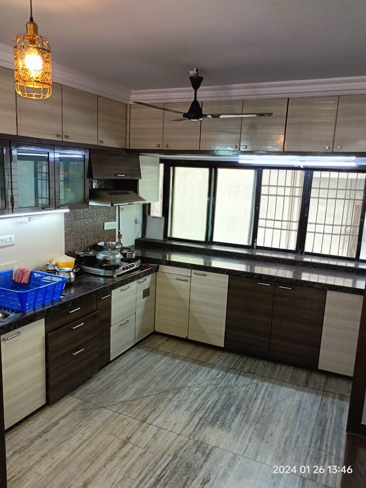 Kitchen, vashi 4 Bedroom 1400 Sq.Ft. Apartment In Vashi Navi Mumbai 9278413