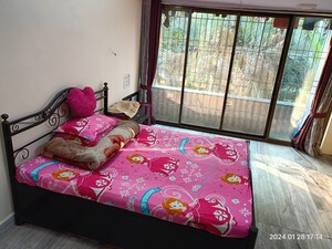 Bedroom in 4 BHK Apartment at Vashi – for Sale
