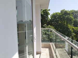 Balcony in 4 BHK Builder Floor at Boutique Residential Apartments A 3 2, Vasant Vihar – for Rent