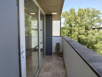 Balcony in 4 BHK Builder Floor at Boutique Residential Apartments A 3 2, Vasant Vihar – for Rent