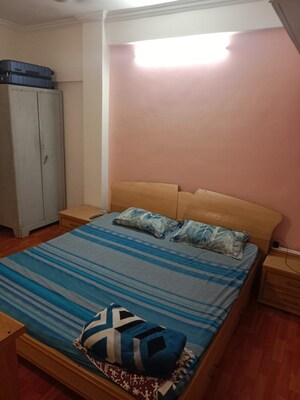 Bedroom in 1 BHK Apartment at Popular Heights, Koregaon Park – for Rent