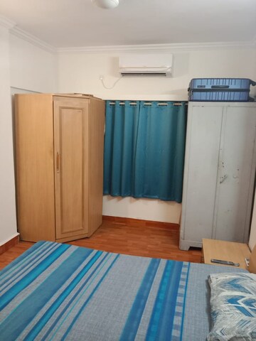 Bedroom in 1 BHK Apartment at Popular Heights, Koregaon Park – for Rent