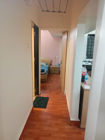 Building Lobby in 1 BHK Apartment at Popular Heights, Koregaon Park – for Rent
