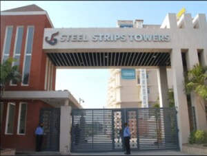 2 BHK Apartment For Rent in Steel Strips Towers, Central Derabassi