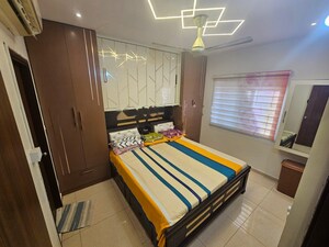 Bedroom in 3 BHK Apartment at Aparna Sarovar Zicon, Nallagandla – for Sale