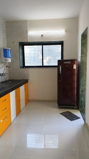 Kitchen in 2 BHK Apartment at Omkar Pearl Apartment, Veerabhadra Nagar – for Rent