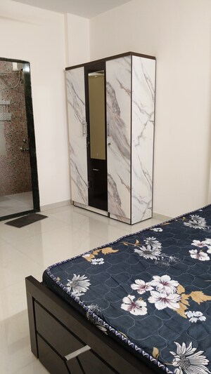 Bedroom in 2 BHK Apartment at Omkar Pearl Apartment, Veerabhadra Nagar – for Rent