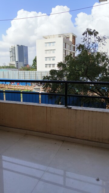 Balcony in 2 BHK Apartment at Omkar Pearl Apartment, Veerabhadra Nagar – for Rent