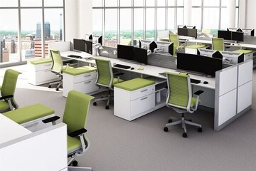 Team Area in  Office Space at Bramha Garden, Bund Garden Road – for Rent