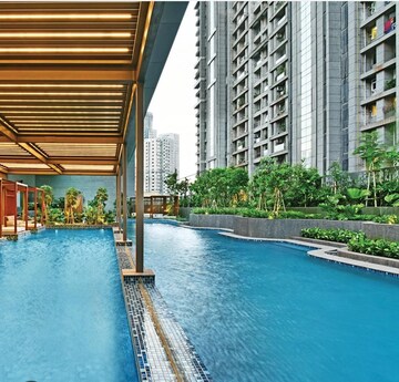 Swimming Pool in 3 BHK Apartment at Neumec Chandelier Court, Worli – for Rent