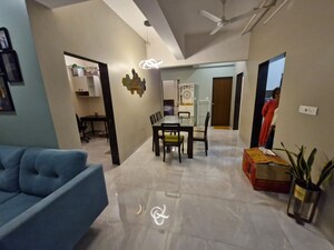 Living Room in 2 BHK Apartment at Indiabulls Blu, Worli – for Rent