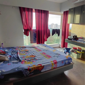 Bedroom in 3 BHK Apartment at Kabra Metro One, Mudran Press Colony – for Rent