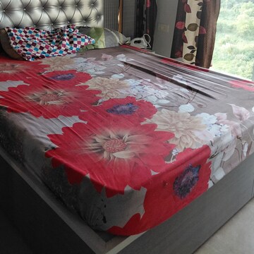 Bedroom in 3 BHK Apartment at Kabra Metro One, Mudran Press Colony – for Rent