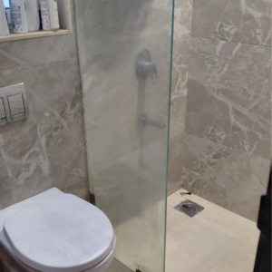 Bathroom in 2 BHK Apartment at Kabra Metro One, Mudran Press Colony – for Rent