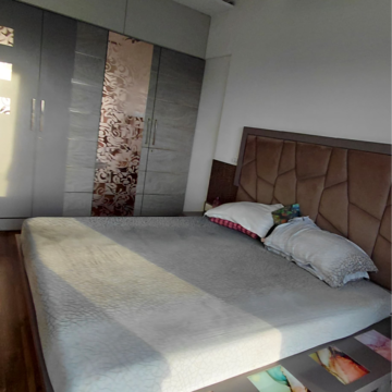 Bedroom in 2 BHK Apartment at Kabra Metro One, Mudran Press Colony – for Rent