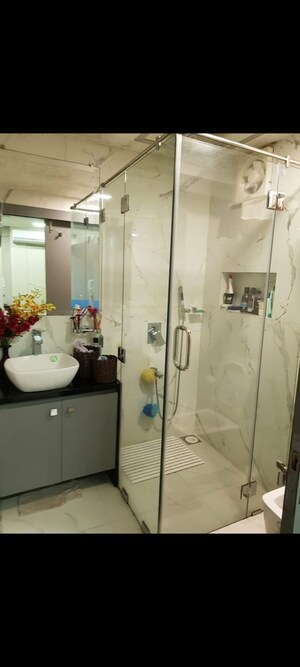 Attached Bathroom in 3 BHK Apartment at Celestia Spaces, Parel – for Rent