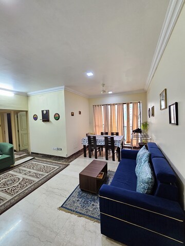 Living Room in 3 BHK Apartment at Celestia Spaces, Parel – for Rent