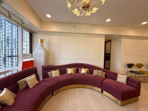 Living Room in 3 BHK Apartment at Worli – for Rent