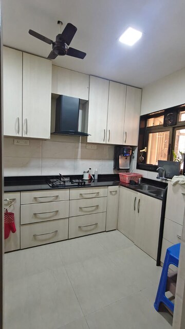 Kitchen in 2 BHK Apartment at Raheja Acropolis, Deonar – for Rent