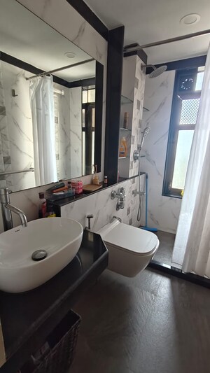 Attached Bathroom in 2 BHK Apartment at Raheja Acropolis, Deonar – for Rent