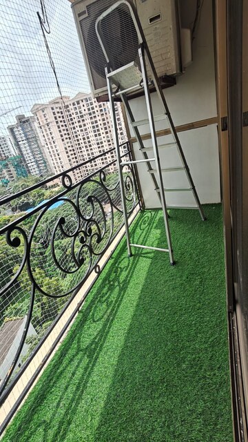 Balcony in 2 BHK Apartment at Raheja Acropolis, Deonar – for Rent