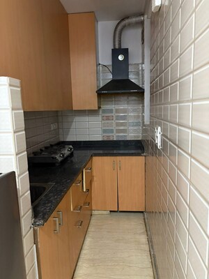 Kitchen in 2 BHK Builder Floor at Malviya Nagar – for Rent