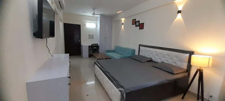 Master Bedroom, logix-blossom-zest Studio 500 Sq.Ft. Apartment In Sector 143 Noida 9278721