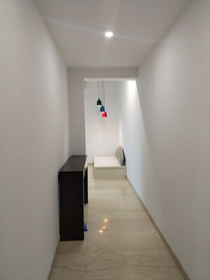 Building Lobby in 3 BHK Apartment at Omkar Alta Monte, Malad East – for Rent