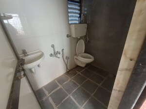 Bathroom in 1 BHK Apartment at Prithvi Srishti Complex, Tembhode – for Sale