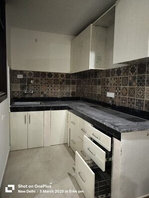 Kitchen in 1 BHK Builder Floor at Risland Sky Mansion, Chattarpur – for Rent