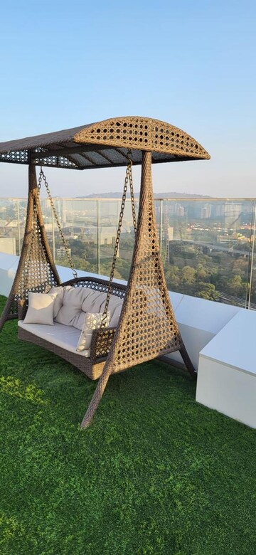 Balcony in 2 BHK Apartment at Concrete Sai Samast, Chembur – for Rent