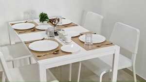 Living Room in 3 BHK Apartment at Sheth Vasant Blossom, Marol – for Rent