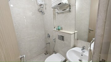 Bathroom in 3 BHK Apartment at Sheth Vasant Blossom, Marol – for Rent