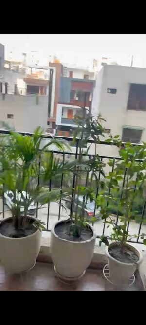 Balcony in 3 BHK Apartment at LandCraft River Heights, Raj Nagar Extension – for Rent