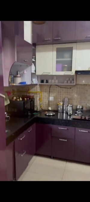 Kitchen in 3 BHK Apartment at LandCraft River Heights, Raj Nagar Extension – for Rent