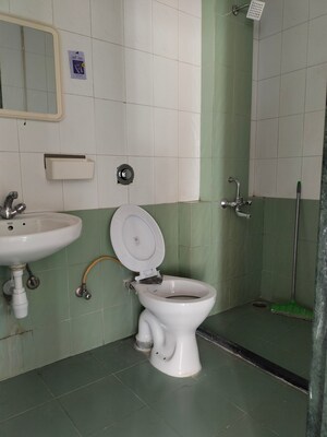 Bathroom in 2 BHK Apartment at Hiranandani Estate, Ghodbunder Road – for Rent