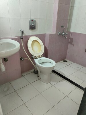 Bathroom in 2 BHK Apartment at Hiranandani Estate, Ghodbunder Road – for Rent
