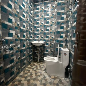 Bathroom in 1 BHK Builder Floor at Chattarpur – for Rent