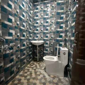 Bathroom in 1 BHK Builder Floor at Chattarpur – for Rent