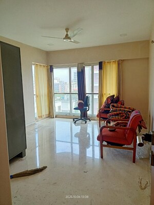 Living Room in 3 BHK Apartment at Ekta Iris, Khar West – for Rent